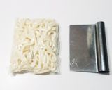 【離乳食】袋うどんの切り方作り方1写真