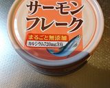 サケのフレーク缶で粕汁風作り方1写真