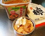 サケのフレーク缶で粕汁風作り方2写真