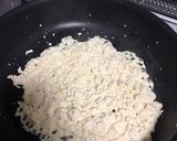 糖質制限、丼の時のご飯に炒め豆腐作り方2写真