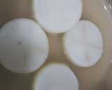 大根ときのこと鳥の味噌鍋作り方4写真