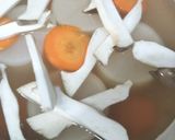 大根ときのこと鳥の味噌鍋作り方7写真