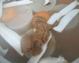 大根ときのこと鳥の味噌鍋作り方8写真