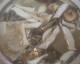 大根ときのこと鳥の味噌鍋作り方9写真