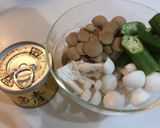 さば味噌煮缶ときのこde和風シチュー♪作り方1写真