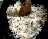 えのき茸としいたけのチャーハン作り方5写真