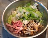 簡単　白菜のミルクスープ作り方1写真