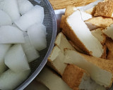 挽き肉たっぷり!大根と厚揚げの甘辛煮作り方1写真