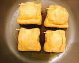 一人暮らしの簡単油揚げのチーズ包み焼き作り方5写真