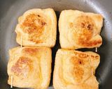 一人暮らしの簡単油揚げのチーズ包み焼き作り方6写真