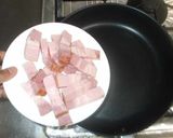 じゃが芋ベーコン塩炒め♪簡単材料3つ作り方5写真