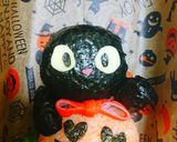 『黒猫ジジとかぼちゃ』ハロウィン弁当★作り方19写真