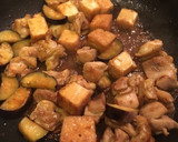 簡単☆鶏肉と厚揚げのオイスターソース炒め作り方4写真