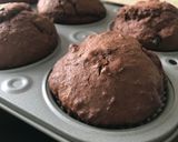 バナナとココナッツのチョコマフィン作り方7写真