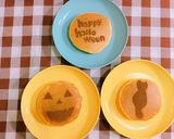 カボチャがなくても、カボチャのパンケーキ作り方5写真