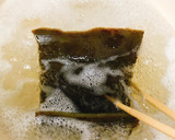 たっぷりきのこと豚バラの土鍋とろみ汁作り方4写真