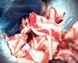 豚バラ肉と４種根野菜の炒め焼き作り方1写真