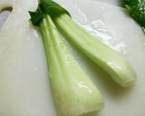 肉だんごとチンゲン菜の煮込み作り方3写真