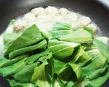 肉だんごとチンゲン菜の煮込み作り方7写真