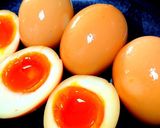 ラーメン屋さんのとろ〜り半熟煮卵‼️作り方4写真