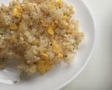 簡単！ズボラ飯！鮭フレーク活用チャーハン作り方3写真