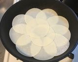 超カンタン フライパンで餃子の皮ピザ作り方2写真