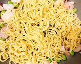 一人暮らしのシーフードペペロン焼きそば作り方5写真