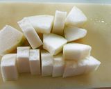 冬瓜の鶏そぼろ煮作り方1写真