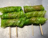 焼きロールキャベツ串作り方10写真