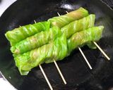 焼きロールキャベツ串作り方11写真