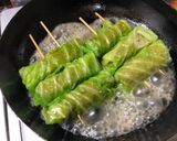 焼きロールキャベツ串作り方12写真