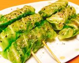 焼きロールキャベツ串作り方14写真