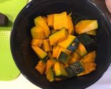 【離乳食中期〜】手掴みOK♪ゴマかぼちゃ作り方2写真