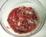 5分で!お豆とオイルサーディンのトマト煮作り方1写真