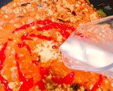 チキンキーマカレーのスパゲティ♪作り方9写真