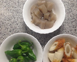 サッと出来るちくわとこんにゃくししとう煮作り方1写真