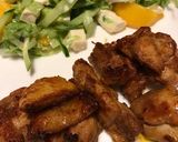 柿とチーズのサラダ作り方7写真