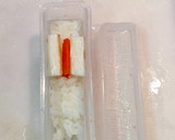 寿司型・模様巻き(トンボ２個だけ弁当用)作り方5写真