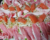 簡単!秋鮭と豚肉の温野菜プレート作り方2写真