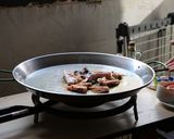 バルセロナのお家で食べた海鮮パエリア作り方5写真