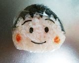 キャラ弁 ちびまる子ちゃん 簡単おにぎり作り方4写真