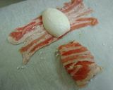 旨っ♥半月たまごの豚肉巻き(甘辛たれ)作り方7写真