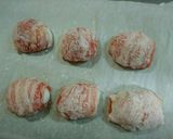 旨っ♥半月たまごの豚肉巻き(甘辛たれ)作り方9写真