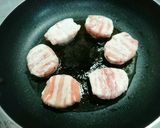 旨っ♥半月たまごの豚肉巻き(甘辛たれ)作り方13写真
