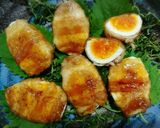 旨っ♥半月たまごの豚肉巻き(甘辛たれ)作り方18写真