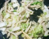豚ロースと白菜エノキの中華風炒め作り方3写真