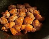 簡単★うずらの肉巻きケチャップ醤油炒め作り方3写真
