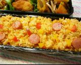 簡単ピラフ☆カレー粉andケチャップ☆作り方14写真