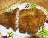 ロース薄切り☆やわらかボリュームとんかつ作り方9写真