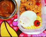 簡単ピラフ☆カレー粉andケチャップ☆作り方18写真